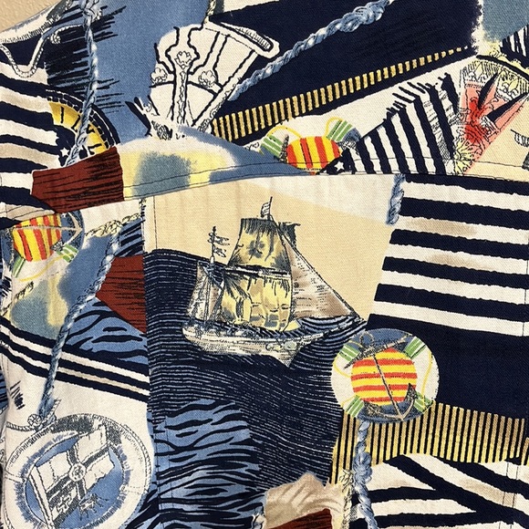 Gaudy Couture Button Front Jacket - Nautical - Picture 6 of 9